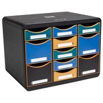 Module De Classement Storebox Multi 11 Tiroirs Neo Deco - Couleurs Assorties - Exacompta
