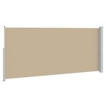 vidaXL Store latéral rétractable 180 x 500 cm 100  polyester fer acier