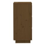 vidaXL Buffets 2 Pièces Marron miel 32x34x75 cm Bois massif de pin