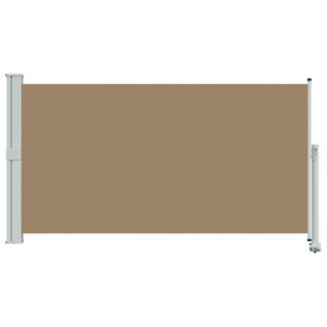 vidaXL Auvent latéral 160 x 300 cm 100  polyester fer acier