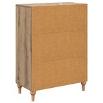 vidaXL Armoire à tiroirs 66 x 34 5 x 90 cm Bois d'ingénierie