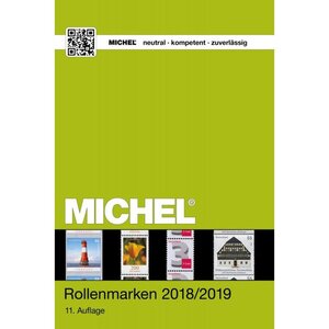 Catalogue de cotation Michel timbres roulettes allemand  édition 2018.