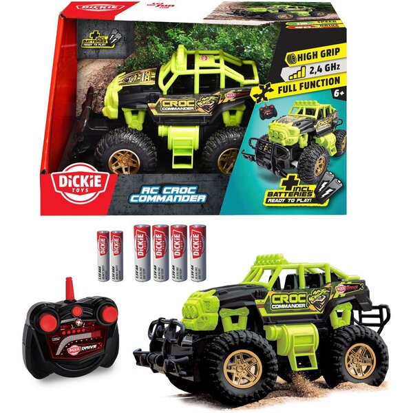 Dickie 201104009 - Véhicule radiocommandée RC Croc Commander RTR
