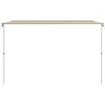 vidaXL Auvent de camping-car et caravane 3 6x3x2 15 m Beige