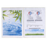 Sachet De 10 Étuis De Protection Doubles Pvc Lisse 20/100e - A4 - Cristal - Exacompta