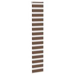 vidaXL Store zèbre marron 40x200 cm largeur du tissu 35 9 cm polyester