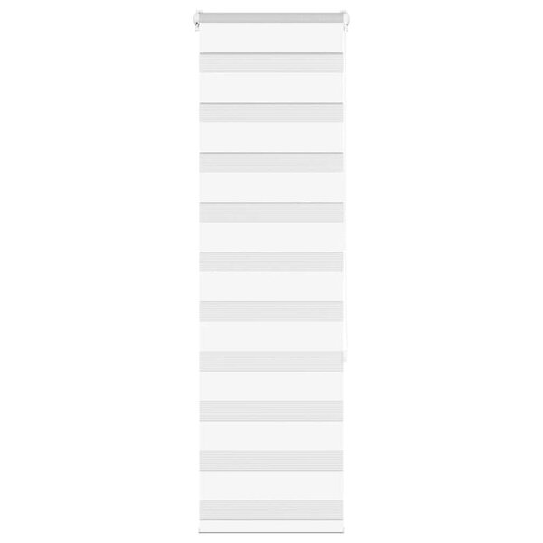 vidaXL Store zèbre blanc 45x150 cm largeur du tissu 40 9 cm polyester
