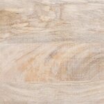 vidaXL Meuble TV Blanc 100 x 33 x 46 cm bois de manguier massif