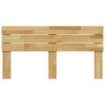 vidaXL Tête de lit 160 cm bois massif de chêne
