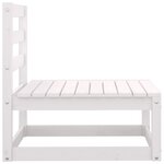 vidaXL Canapés centraux de jardin coussins anthracite 2 Pièces