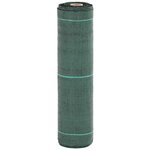 vidaXL Membrane anti-mauvaises herbes vert 0 5x100 m PP