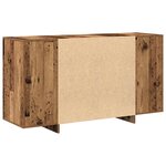 vidaXL Buffet Bois ancien 135 x 41 x 75 cm Bois d'ingénierie