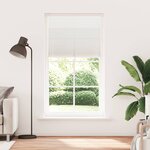 vidaXL Store plissé 100x200 cm Blanc