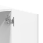 vidaXL Armoire de classement blanc 60x32x77 5 cm bois d'ingénierie