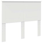 vidaXL Tête de lit Blanc 135 cm Bois d'ingénierie