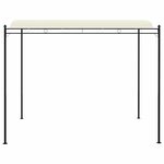 vidaXL Chapiteau Tissu Blanc crème