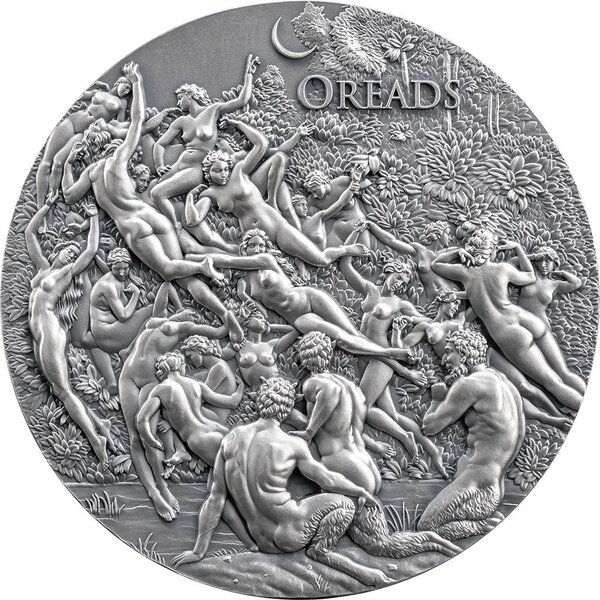Pièce de monnaie en Argent 5000 Francs g 155.5 (5 oz) Millésime 2023 Celestial Beauty OREADS (PRÉCOMMANDE)