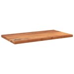 vidaXL Dessus de table 110x70x3 8cm rectangulaire bois massif d'acacia