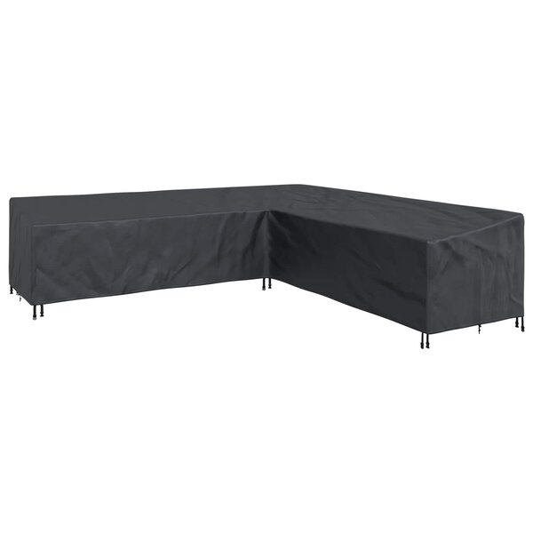 vidaXL Housse pour meubles 300 x 300 x 80 cm Tissu Oxford 210D Forme L