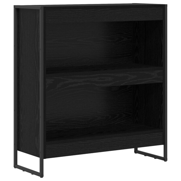 vidaXL Bibliothèque Chêne noir 80 x 30 x 155 cm Bois d'ingénierie