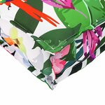 vidaXL Coussin pour assise / dossier de palette Floral Multicolore