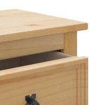 vidaXL Ensemble de meubles salle de bain 2 Pièces Corona bois pin massif