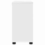 vidaXL Armoire de lavabo de salle de bain Blanc 60 x 30 x 60 cm
