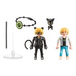 PLAYMOBIL 71337 - Miraculous : Adrien & Chat Noir