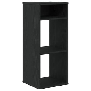 vidaXL Bibliothèque noir 34x31x80 cm bois d'ingénierie