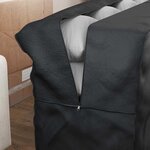 vidaXL Sac de stockage extérieur Noir 175 x 55 x 75 cm Tissu 600D