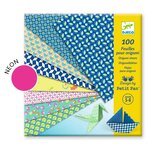 Djeco DJ09304 - 100 feuilles pour origami Natsu