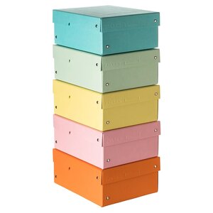 Purebox Pastel A5 100mm - Couleurs Assorties - X 5 - Falken