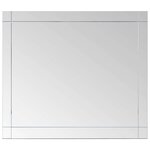 vidaXL Miroir mural 100x60 cm Verre