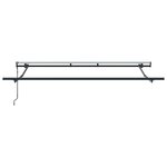 vidaXL Cadre d'auvent Anthracite 3 5 x 2 m Métal