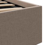 vidaXL Cadre de lit à rangement hydraulique sans matelas 140x200 cm
