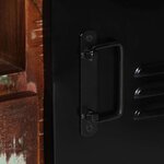 vidaXL Meuble TV 100x30x35 cm bois de récupération massif