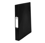 Classeur 2 anneaux 30 mm polypropylène Opaque rigide - A4 maxi  noir x 10 EXACOMPTA