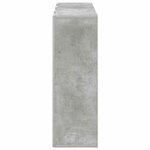 vidaXL Buffet Gris béton 88 5 x 29 x 84 5 cm