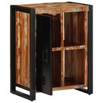 vidaXL Buffet multicolore 55x35x70 cm bois massif récupération