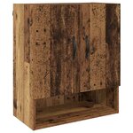 vidaXL Meuble mural Bois ancien 60 x 31 x 70 cm Bois d'ingénierie