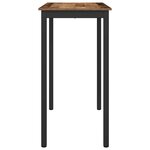 vidaXL Table de salle à manger / Table de repas Bois d'ingénierie