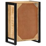vidaXL Buffet 50x35x70 cm bois de manguier brut massif