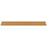 vidaXL Étagère Murale 4 Pièces Beige 60 x 9 x 3 cm Bois d'ingénierie