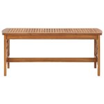 vidaXL Table basse 102x50x43 cm Bois d'acacia solide