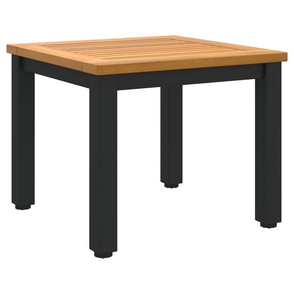 vidaXL Table d'appoint de jardin 45x45x38 cm en bois d'acacia massif