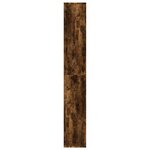 vidaXL Étagère séparatrice de pièce chêne fumé 67x25x161 5 cm