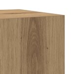 vidaXL Ensemble de meubles salle de bain 3 Pièces bois d'ingénierie