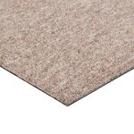 vidaXL Tapis 20 Pièces Beige 50 x 50 cm 100  Polypropylène