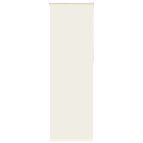 vidaXL Store enrouleur occultant blanc cassé 85x210cm largeur du tissu