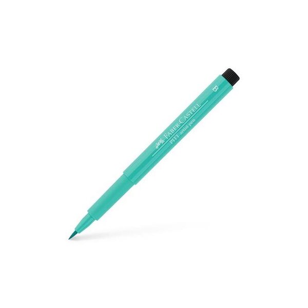 Feutre Pitt Artist Pen Brush vert phtalo FABER-CASTELL
